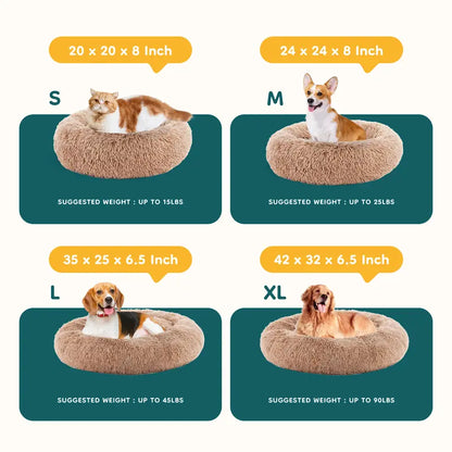 Sweetcrispy Large Orthopedic Memory Foam Dog Sofa Bed with 3-Sided Bolsters, Waterproof Detachable Cover, Non-Slip Base, and Enhanced Joint Relief - 20" L x 24" W x 8" H