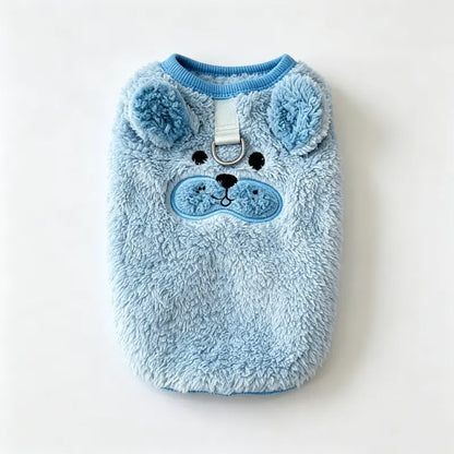 Fleece Pet Vest for Small Dogs & Cats, Warm Puppy Coat, Soft Pet Sweater, Winter Dog Clothes, Cozy Cold Weather Apparel for Puppies & Kittens, Indoor Outdoor Wear, Daily Walks. Indoor,Outdoor
