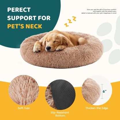 Sweetcrispy Large Orthopedic Memory Foam Dog Sofa Bed with 3-Sided Bolsters, Waterproof Detachable Cover, Non-Slip Base, and Enhanced Joint Relief - 20" L x 24" W x 8" H